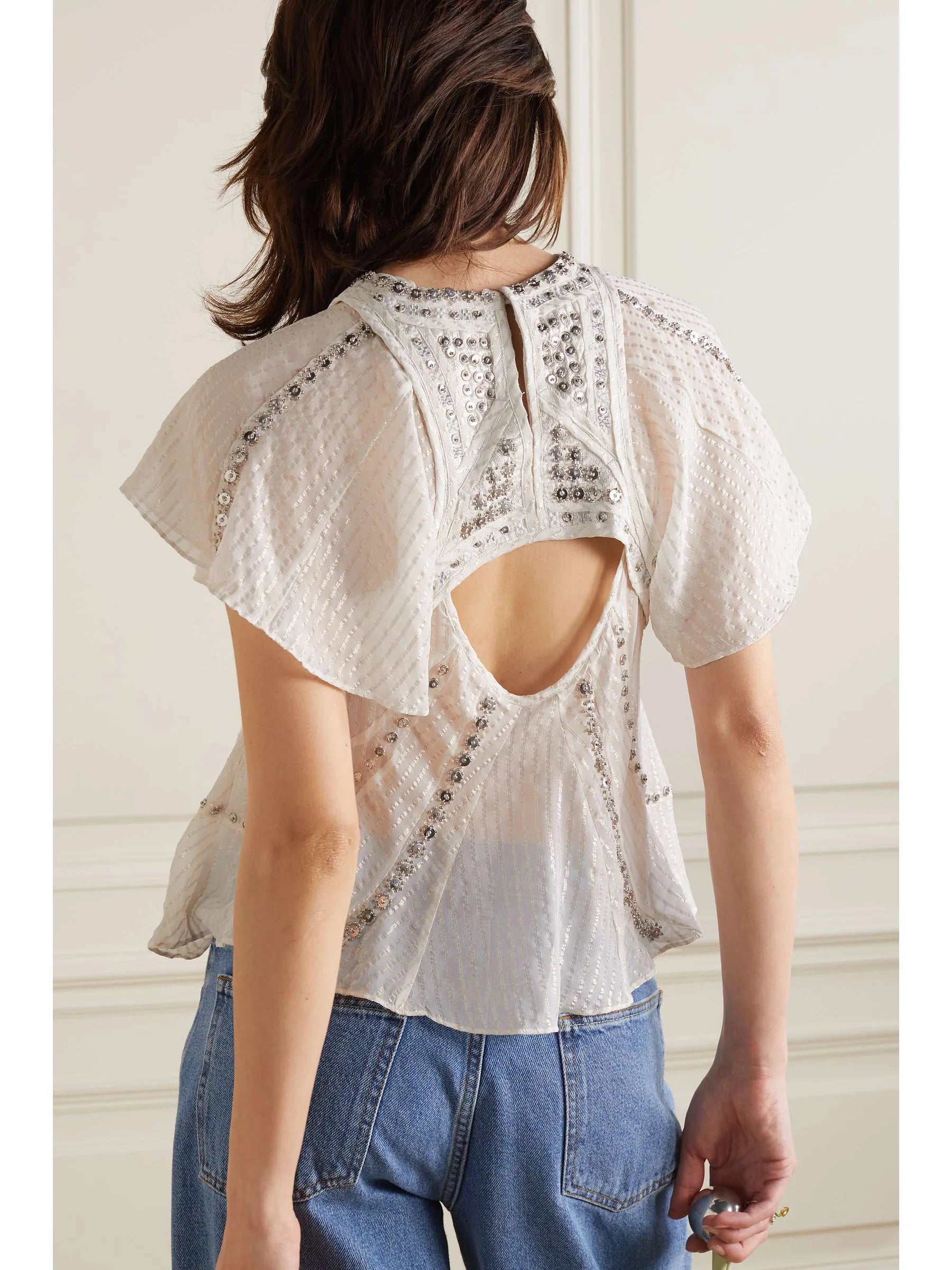 Lurex blouse