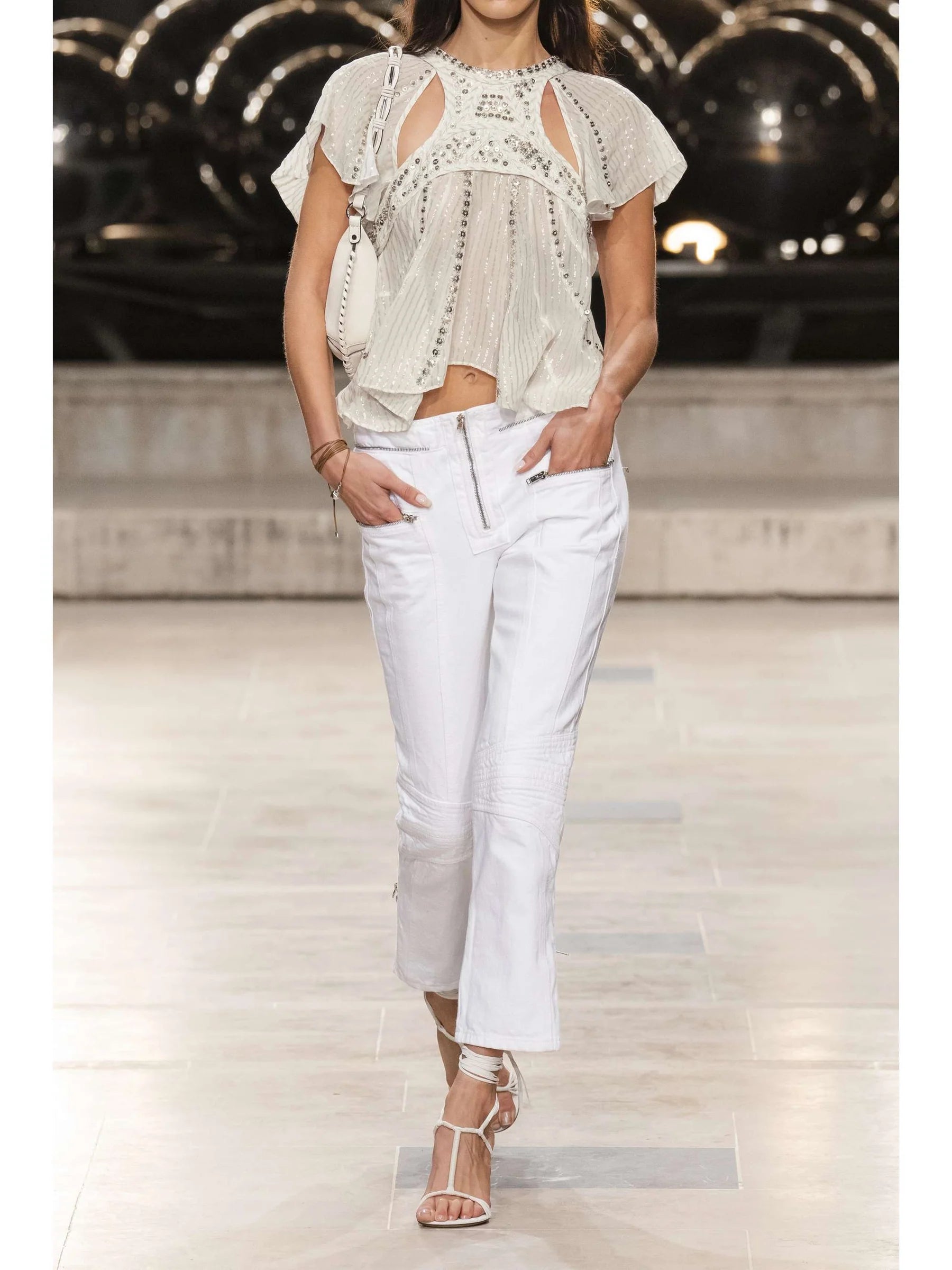 Lurex blouse