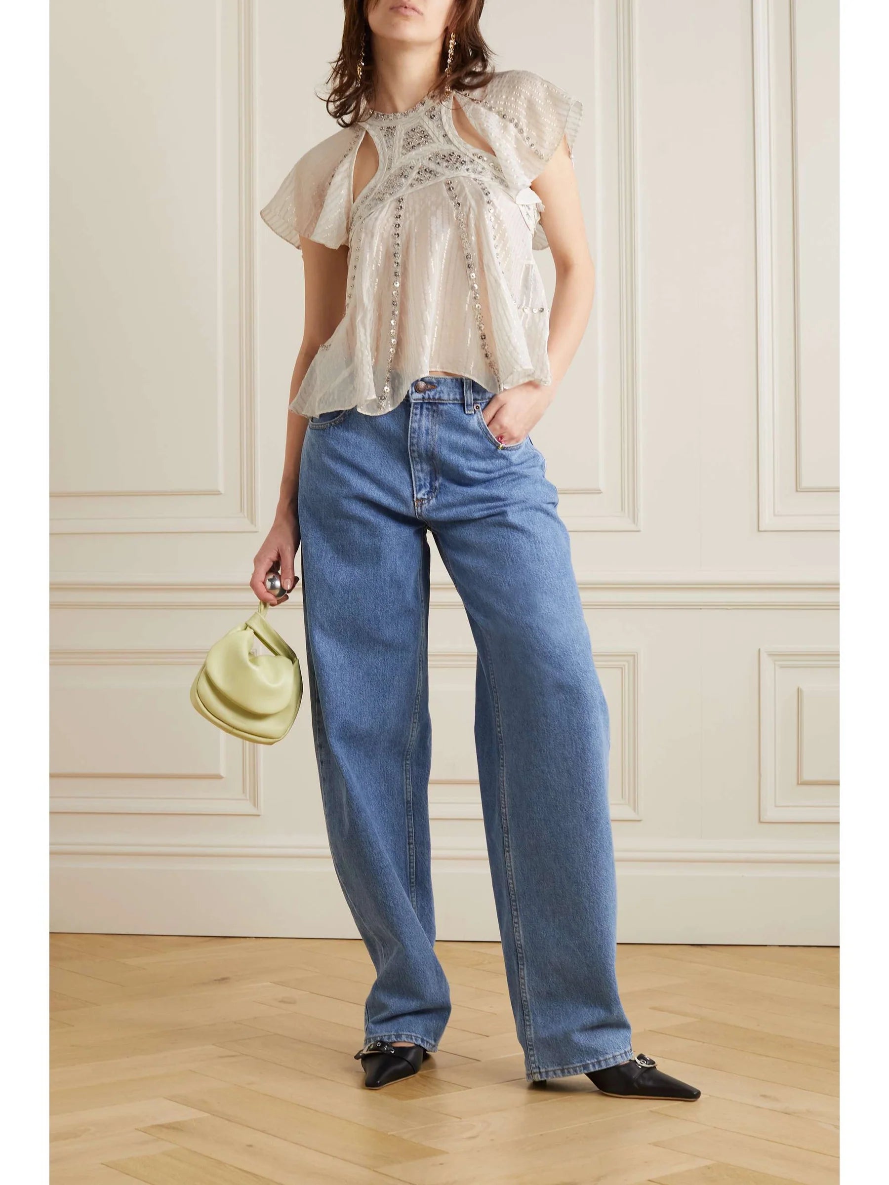 Lurex blouse